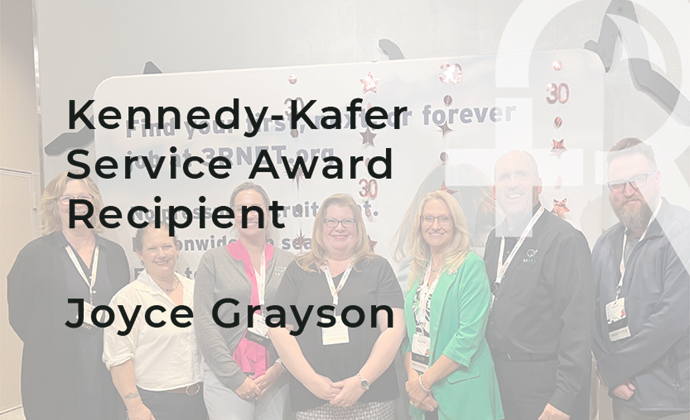 2025 Kennedy-Kafer Service Award Recipient: Joyce Grayson